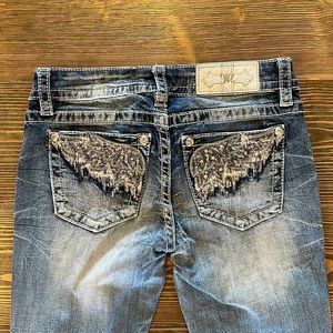 26 x 31.5 Womens Miss Me Signature Boot Cut Jean